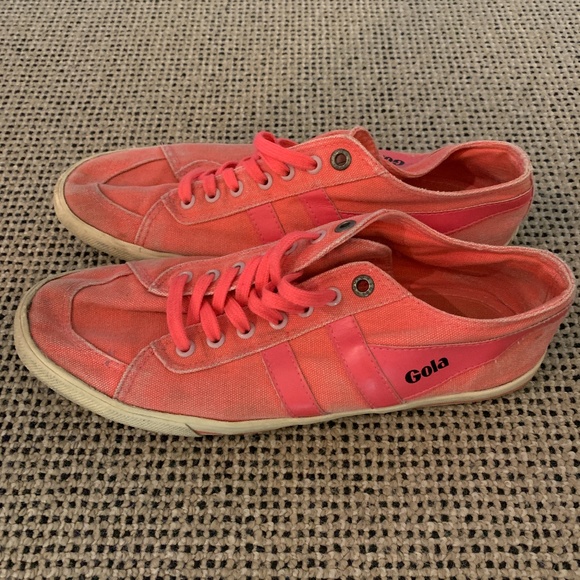 Gola for Madewell Pink Canvas Sneakers - Picture 3 of 5